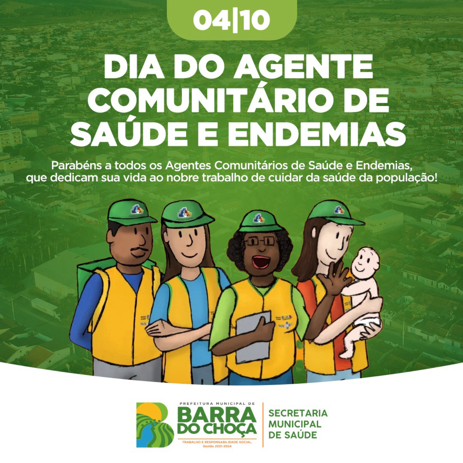 Dia do Agente Comunitário de Saúde e Endemias 